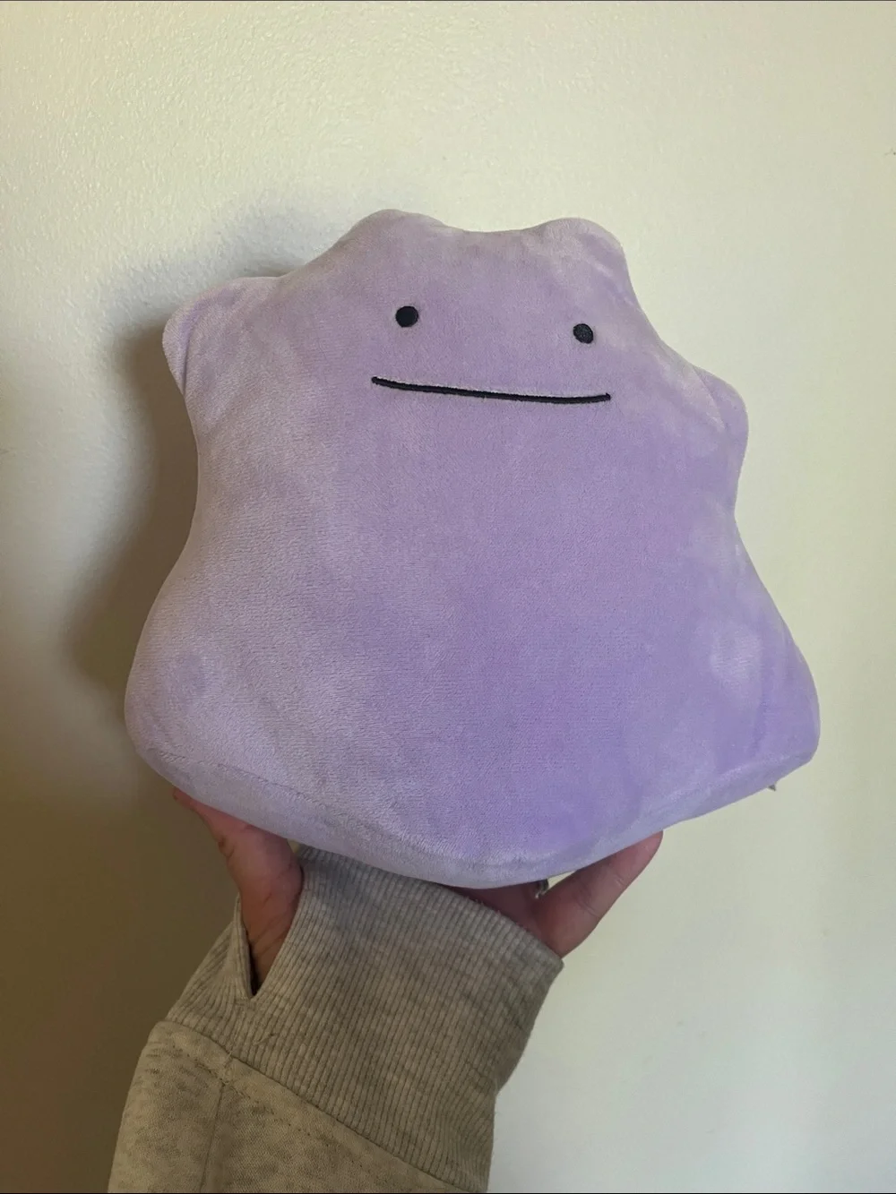 Pokemon Ditto stuffed animal pillow